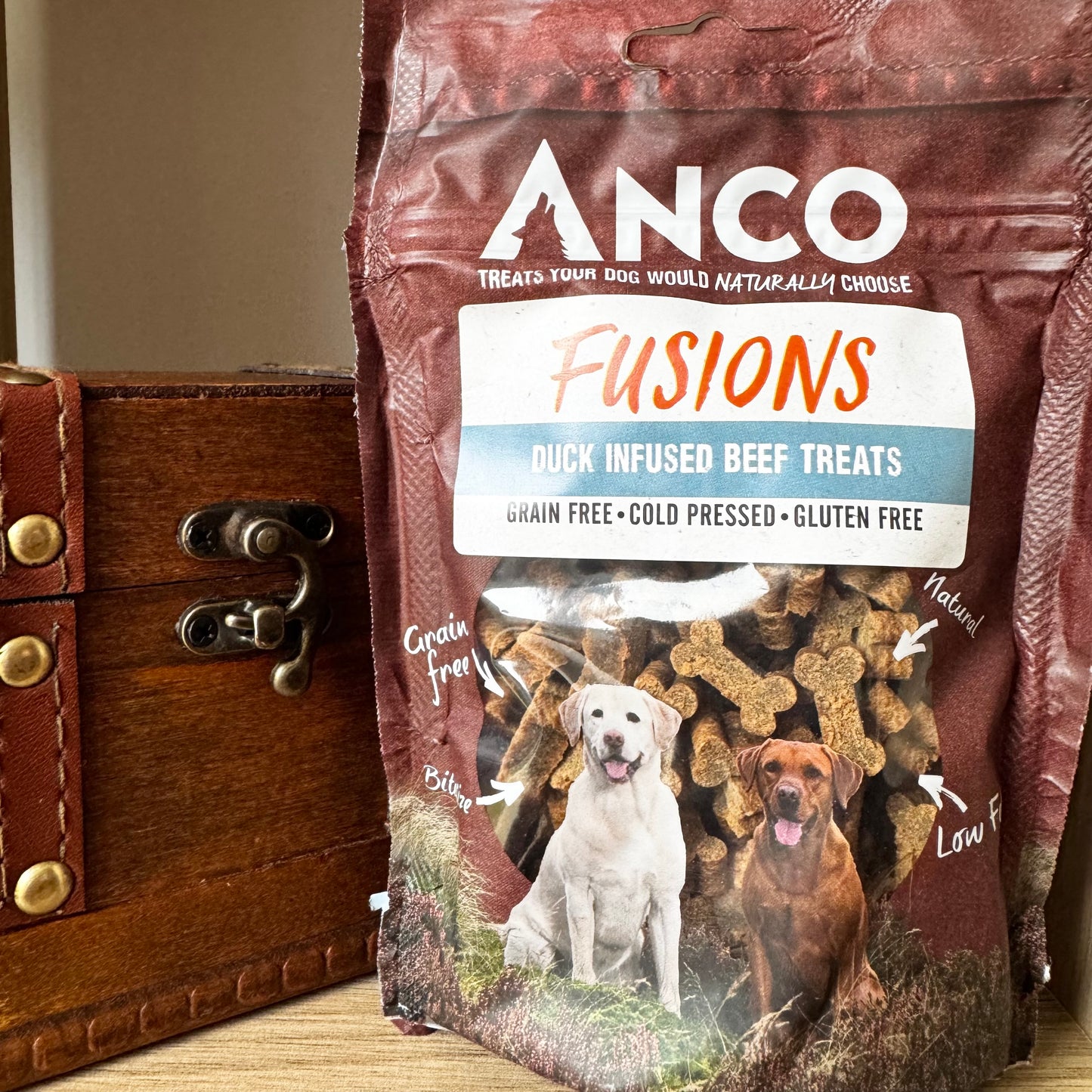 Anco Fusions Bone Treats | Beef & Duck 100g