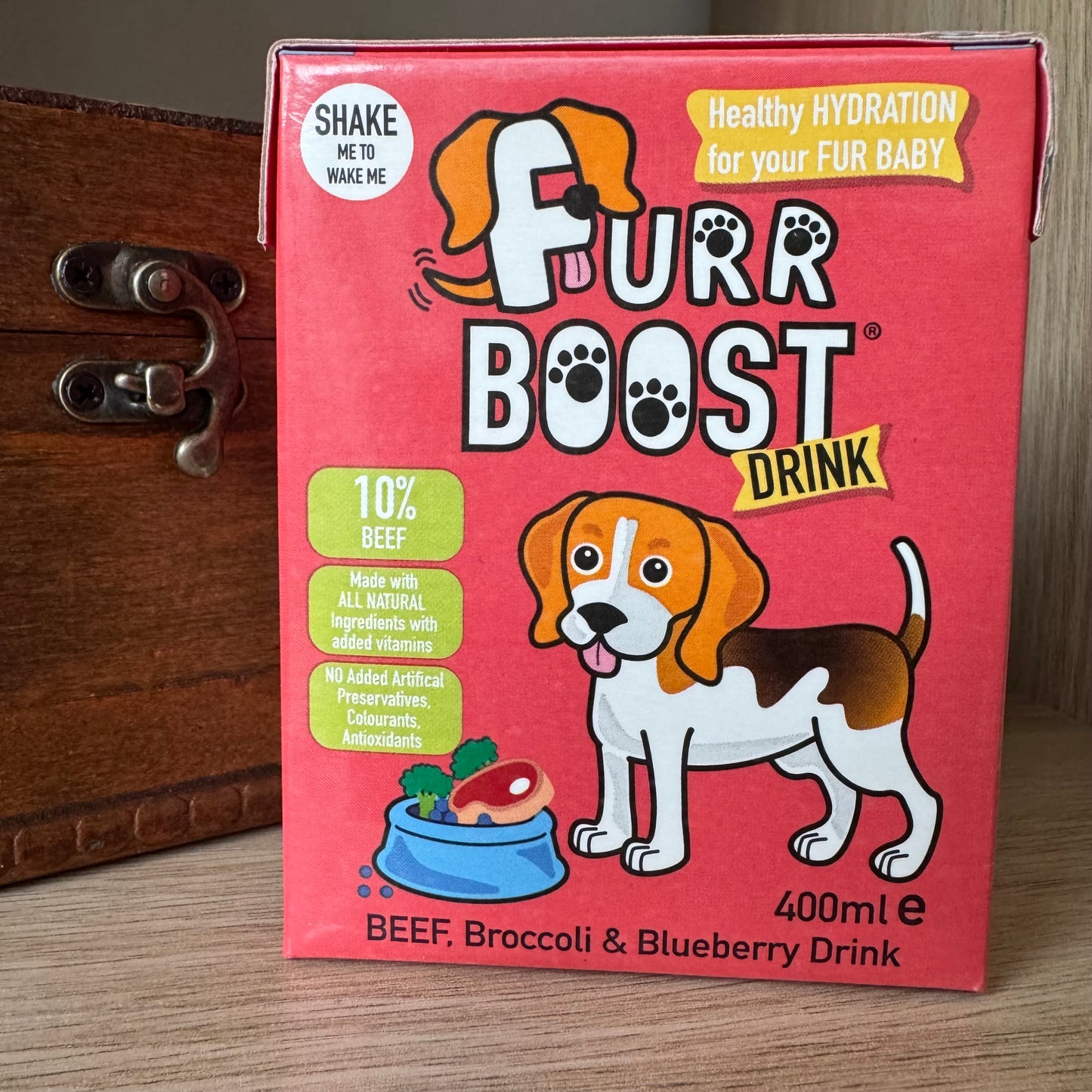 Furr Boost | Beef, Broccoli & Blueberry 400ml