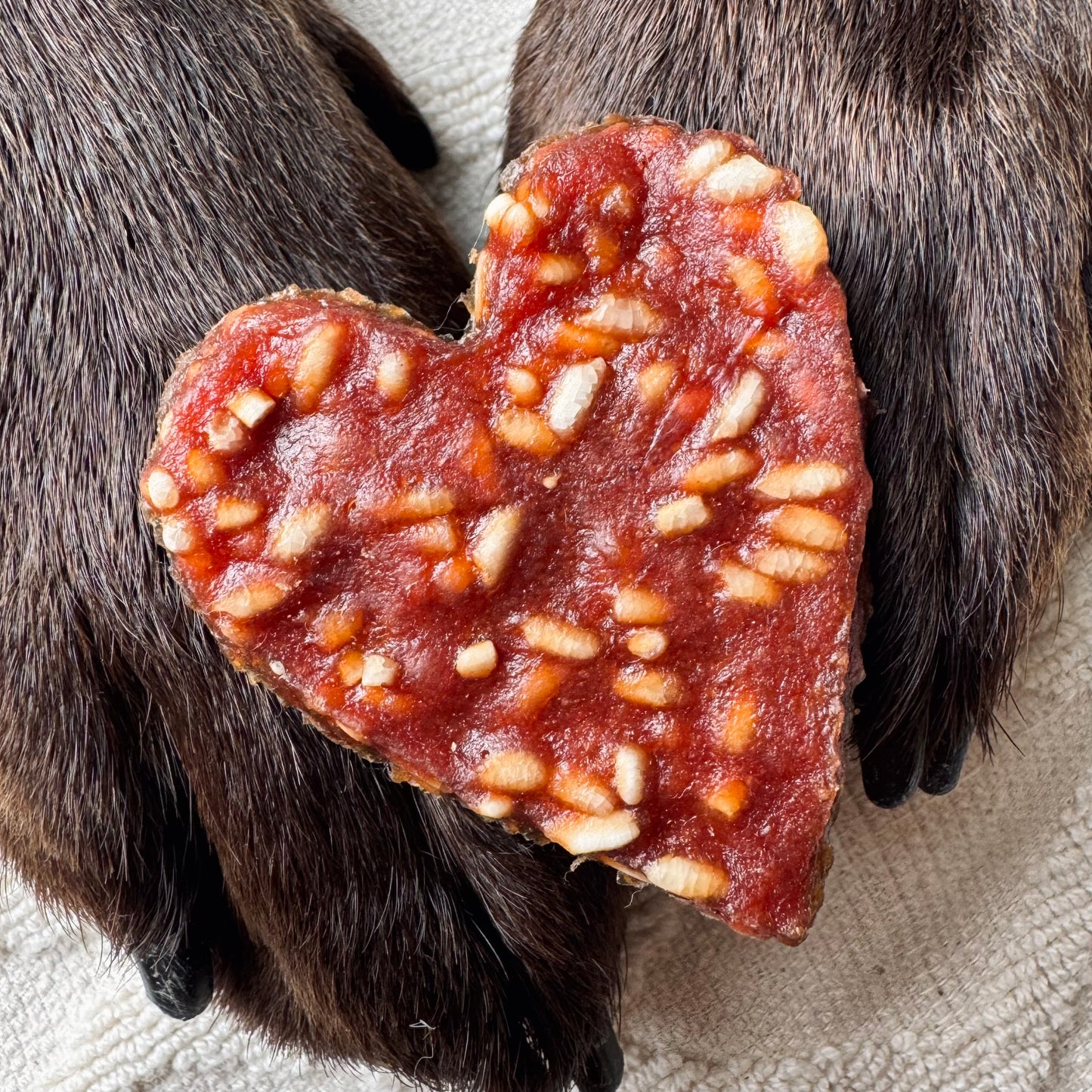 Duck & Rice Love Hearts