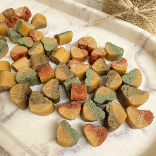 Chicken & Vegetable Mini Hearts 80g