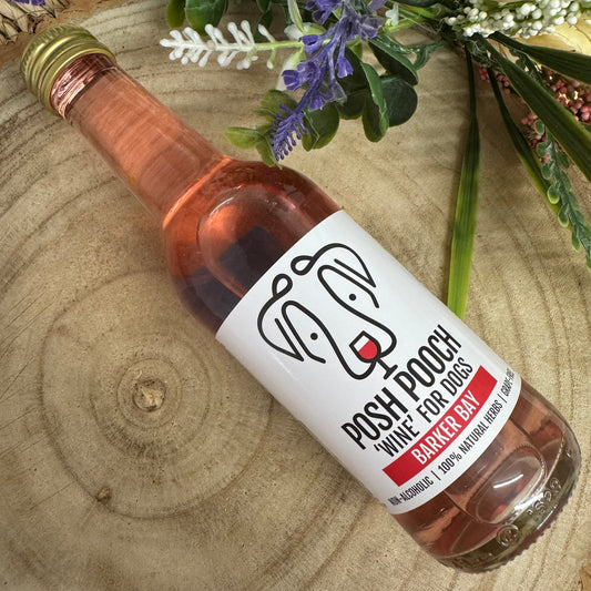 Woof&Brew Posh Pooch Rose Dog Wine
