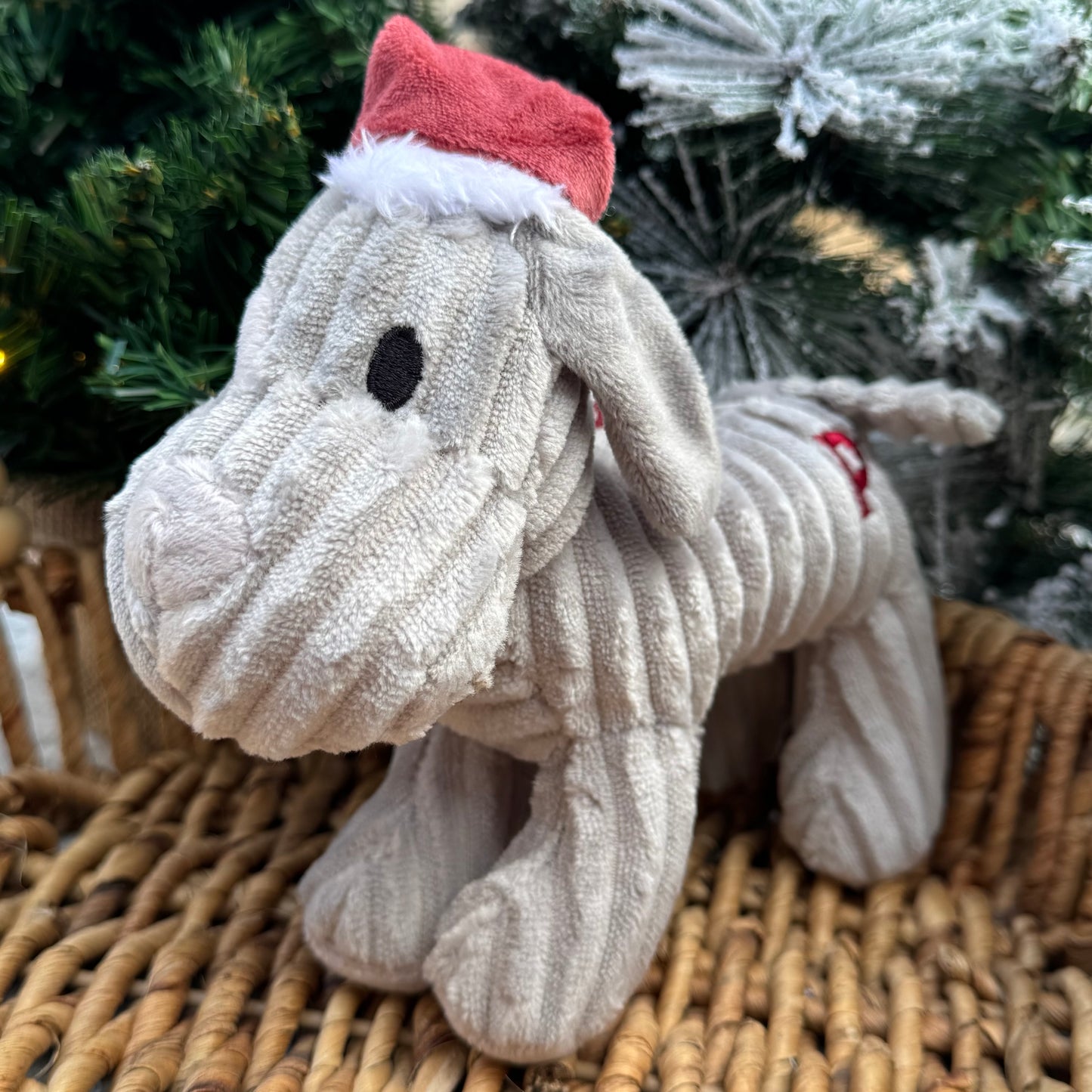 Christmas Freddi the Dog | Plush Dog Toy