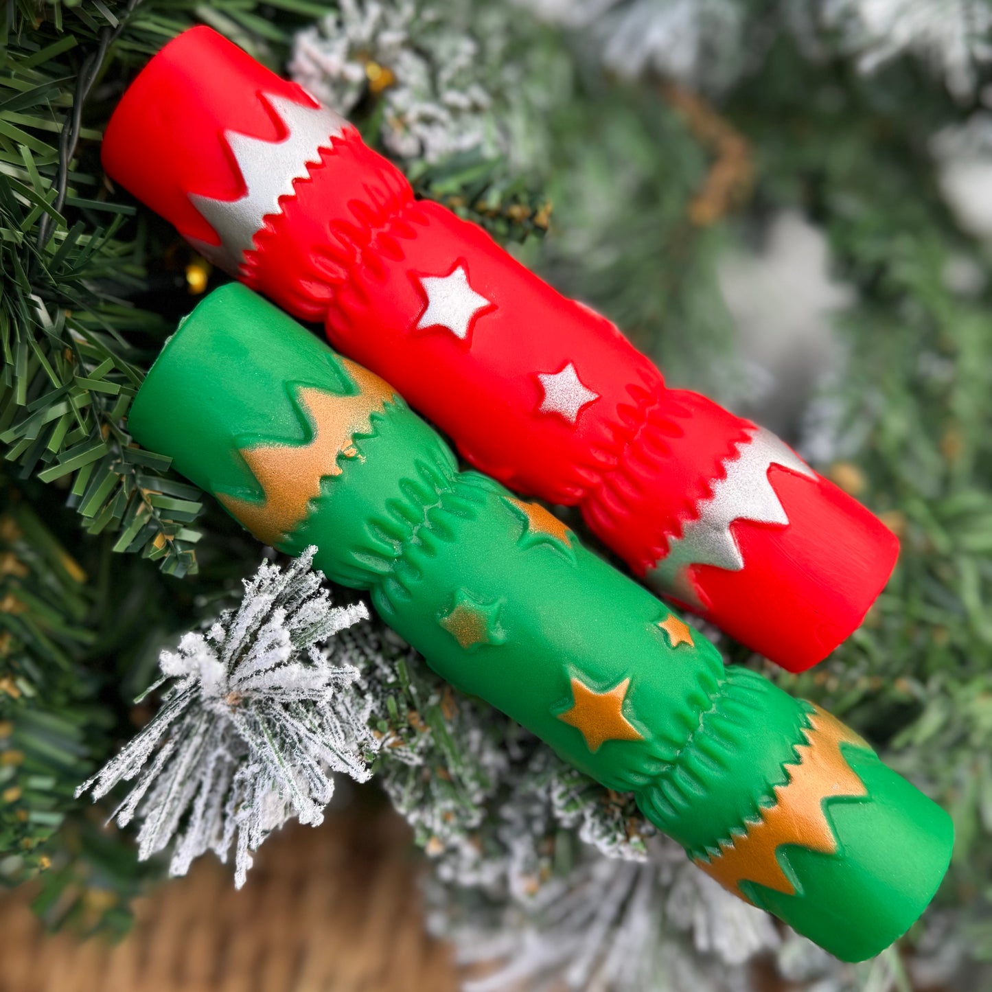 Christmas Squeaky Crackers | 2 Colours