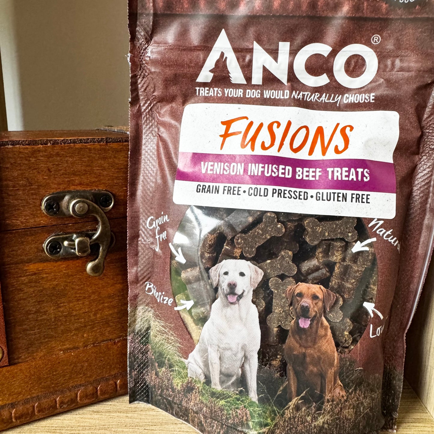 Anco Fusions Bone Treats | Beef & Venison 100g