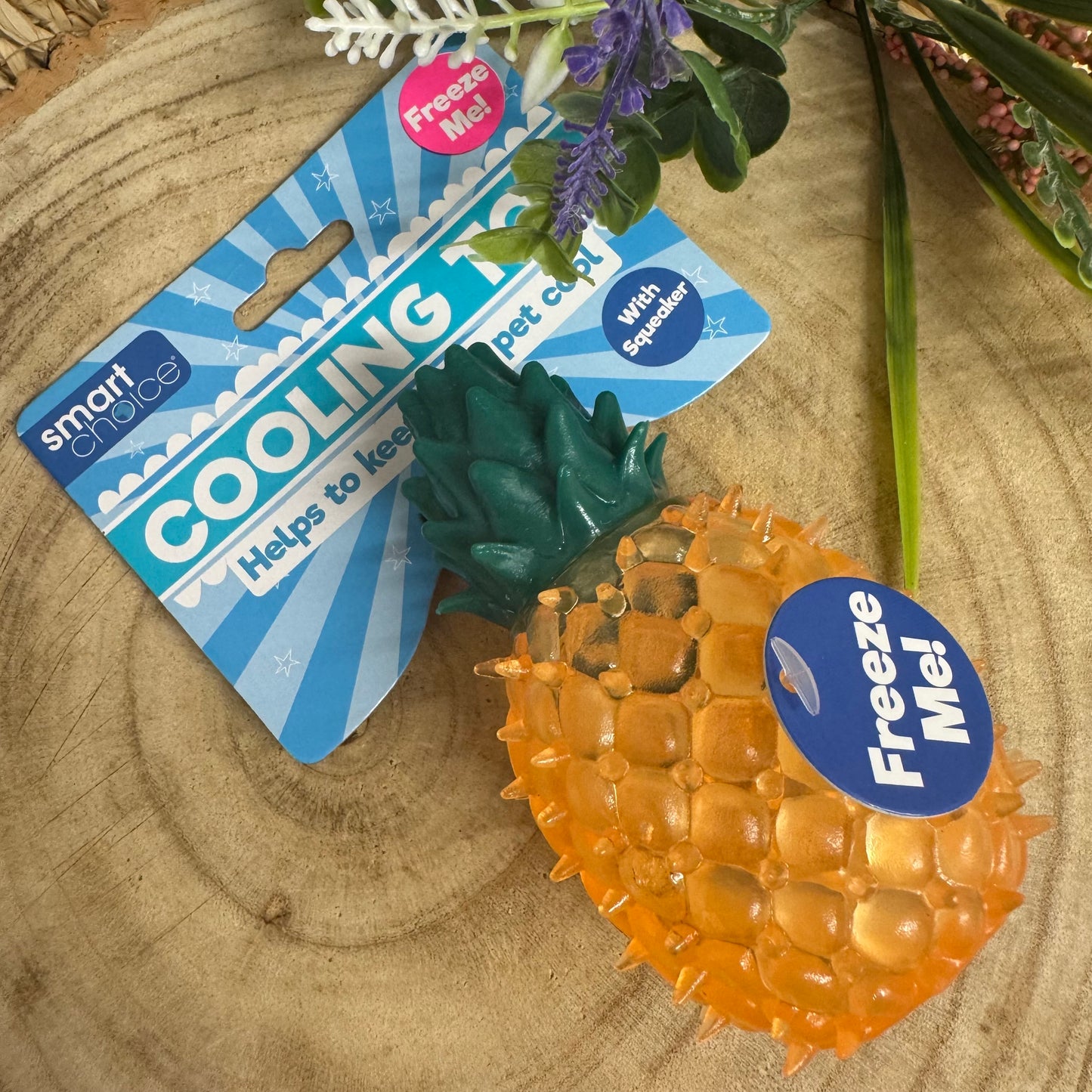 Cooling Fruit Rubber Dog Toys | 3 Designs