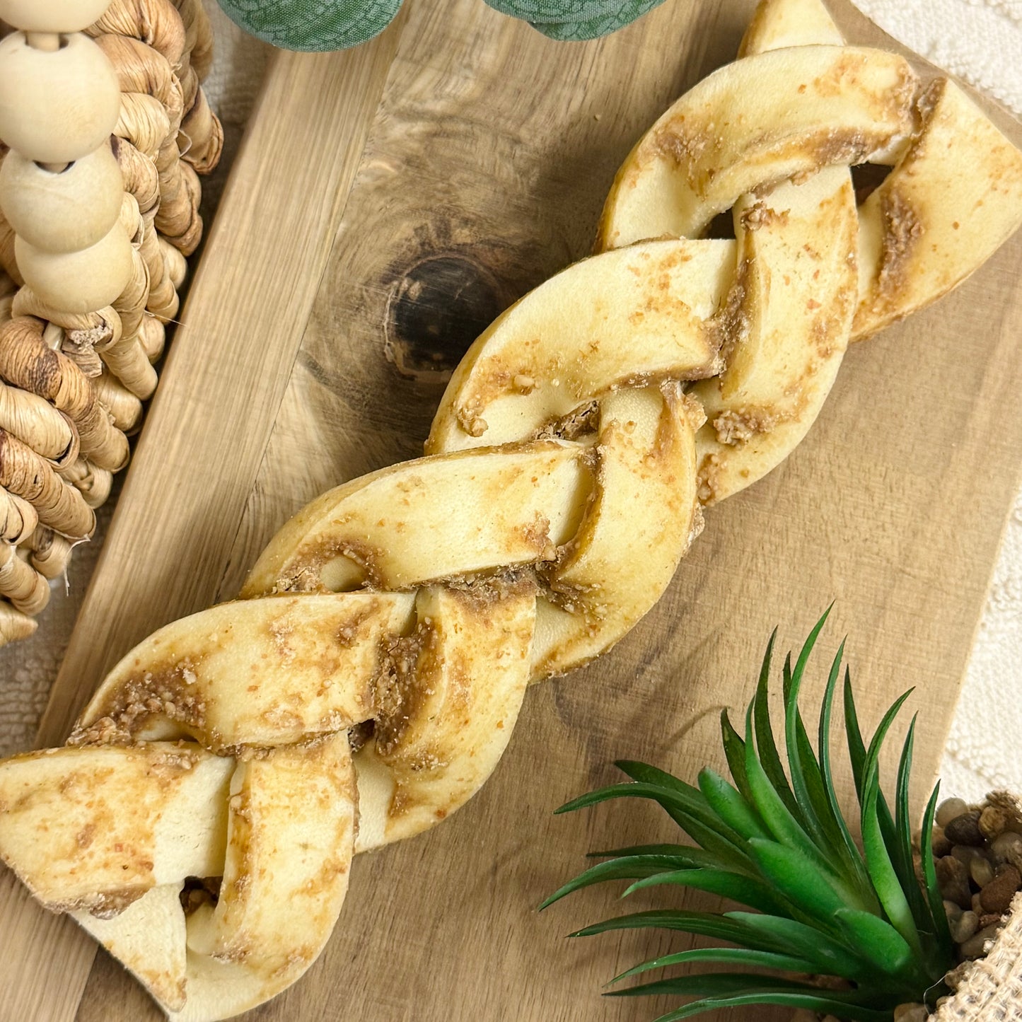 Peanut Butter Beef Braid