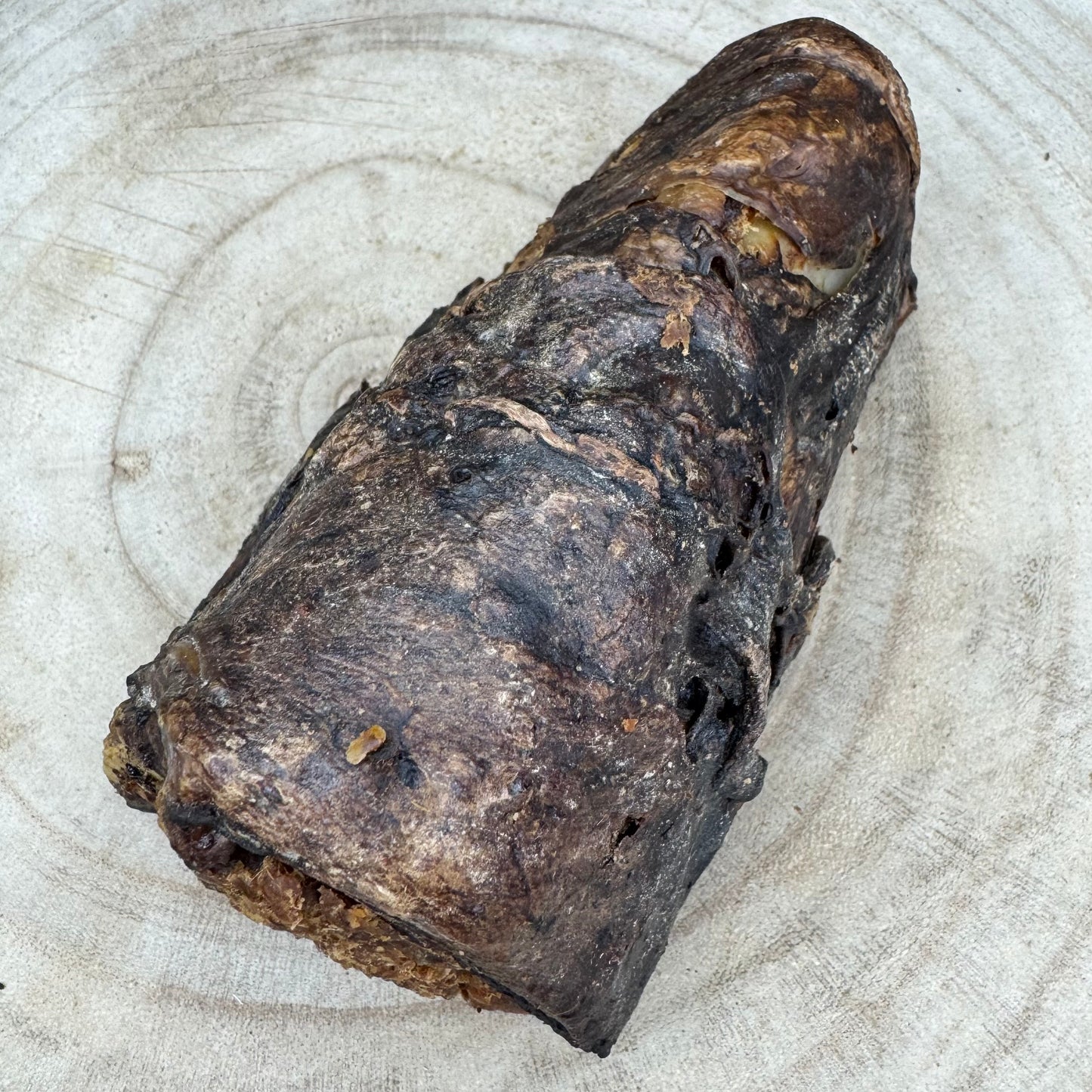 Filled Beef Bone Wrapped With Lung