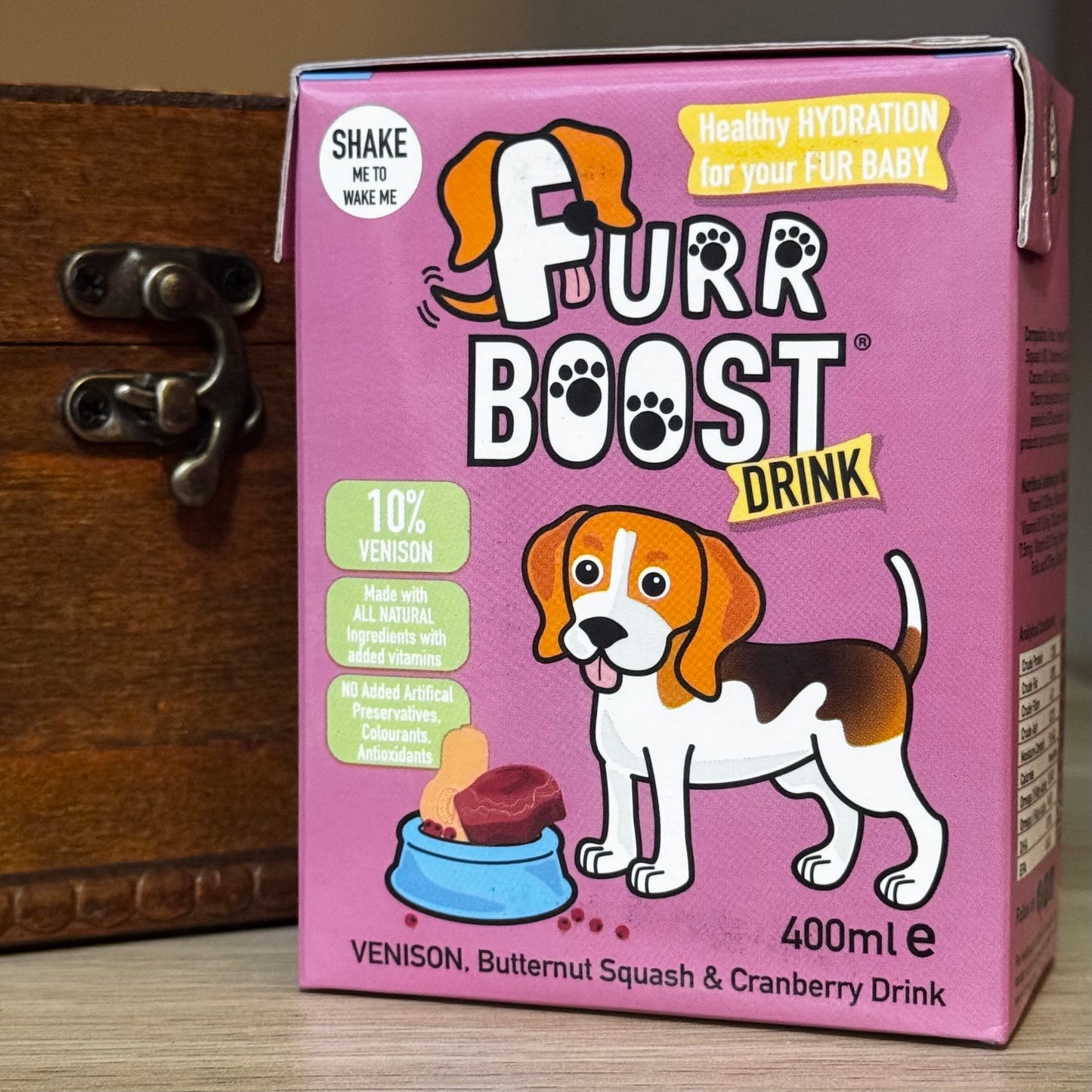 Furr Boost | Venison, Butternut Squash & Cranberry 400ml