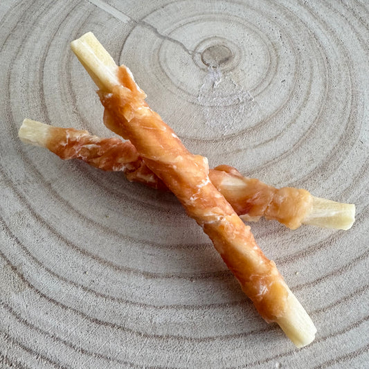 Chicken Wrapped Collagen Sticks