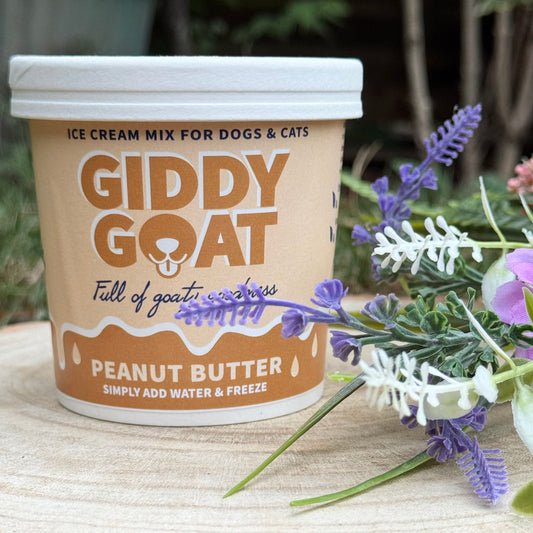 Giddy Goat Ice Cream Mix | Peanut Butter
