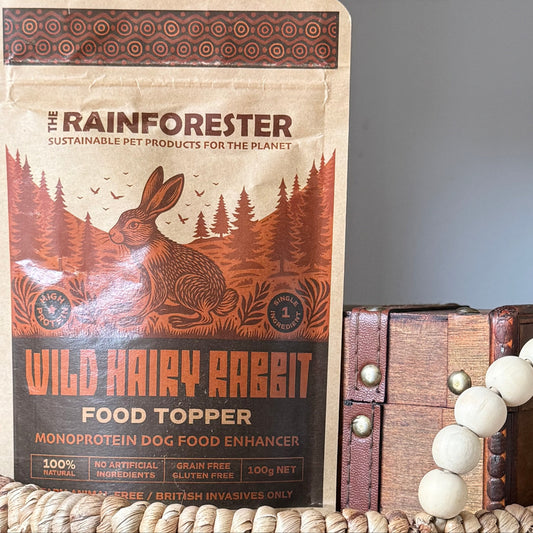 Hairy Wild Rabbit Food Topper 100g