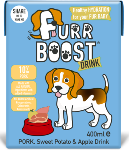 Furr Boost | Pork, Sweet Potato & Apple 400ml