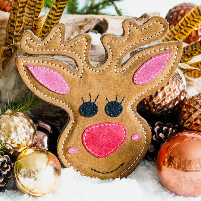 Christmas Rudy the Reindeer | Eco Dog Toy