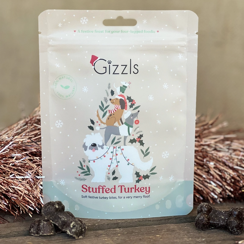 Gizzls | Stuffed Turkey Christmas Soft Bites 70g