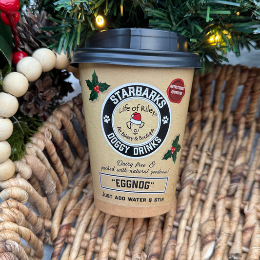 Life Of Riley DIY Doggy Drinks | Starbarks Egg Nog