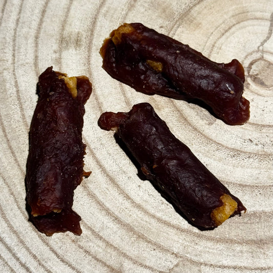 Chicken Wrapped Rice Tubes