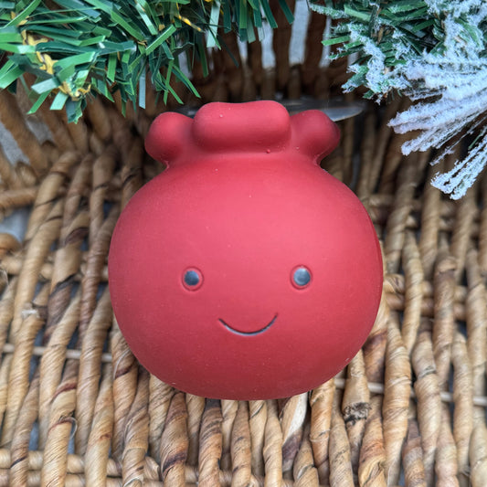 Carrie the Cranberry | Latex Dog Toy