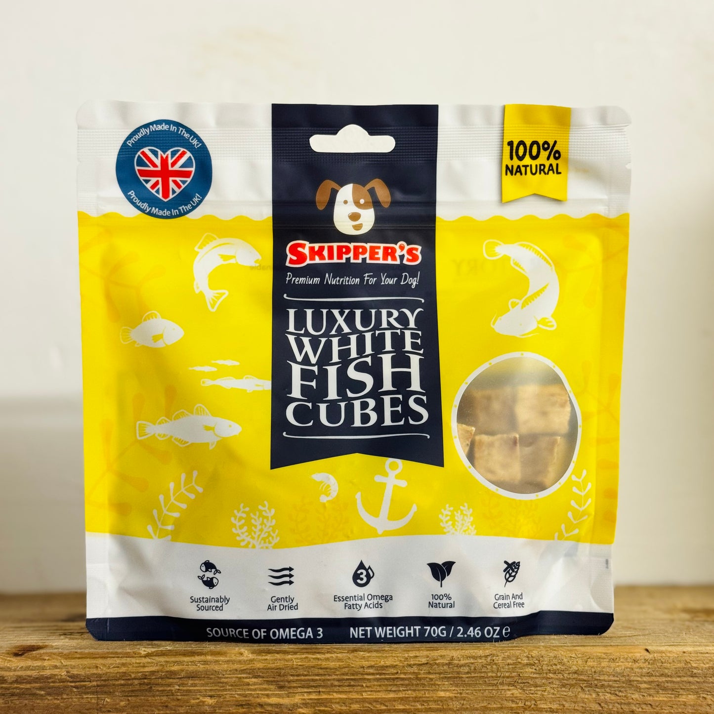 Skippers | Luxury White Fish Cubes