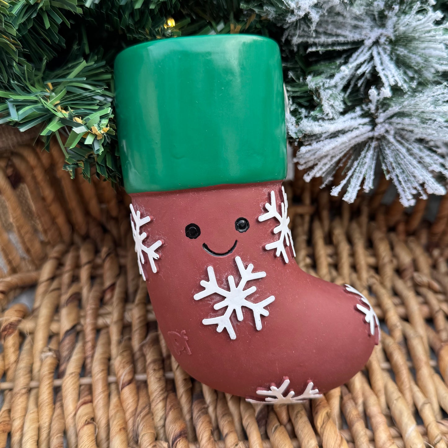 Stefan the Stocking | Latex Dog Toy