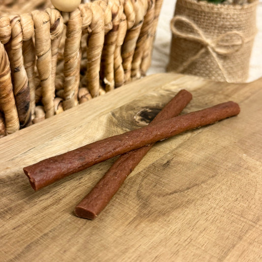 Soft Ostrich Meat Sticks with Duck