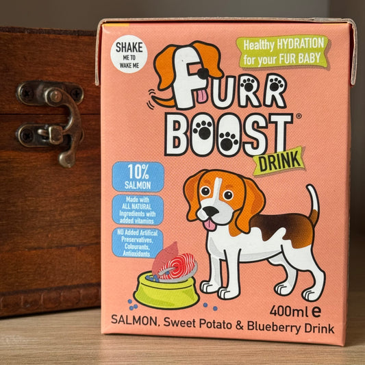 Furr Boost | Salmon, Sweet Potato & Blueberry 400ml