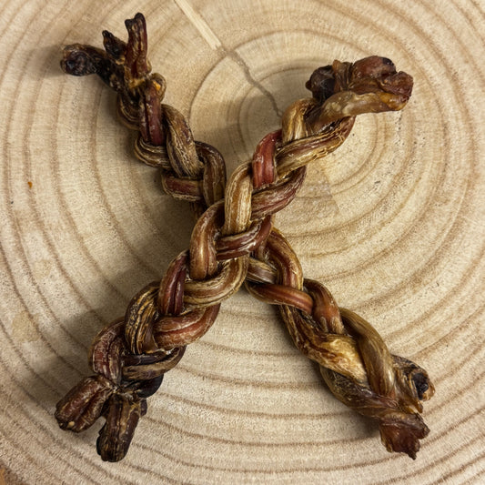 Braided Lamb Pizzles 15cm