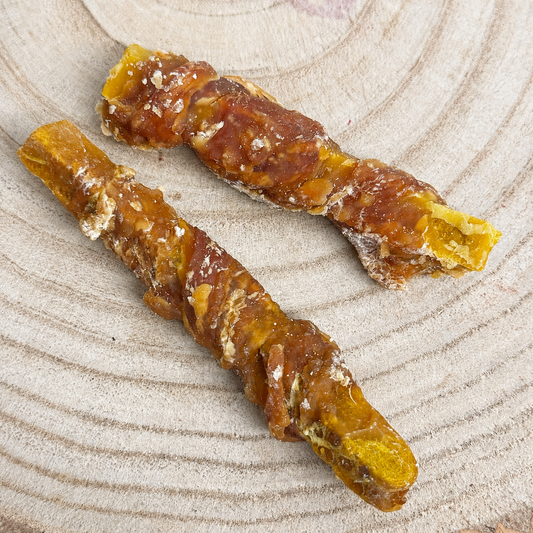 Cheese Strips Wrapped in Chicken
