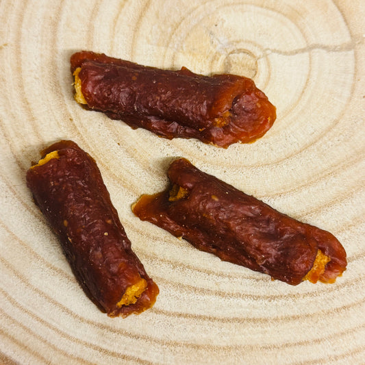 Turkey Wrapped Rice Tubes