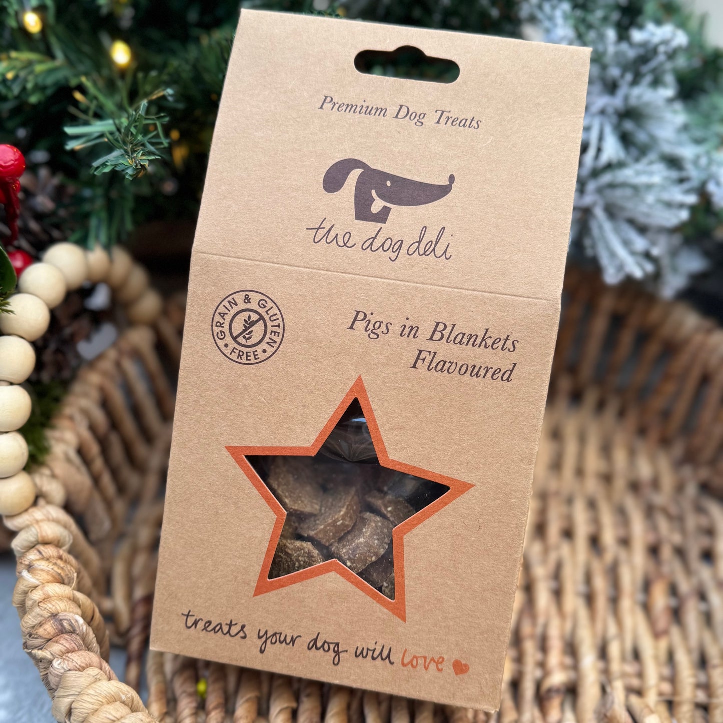 The Dog Deli | Pig's In Blankets Bites | Pork, Apple & Honey 100g