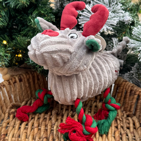 Roger the Reindeer | Plush Christmas Dog Toy