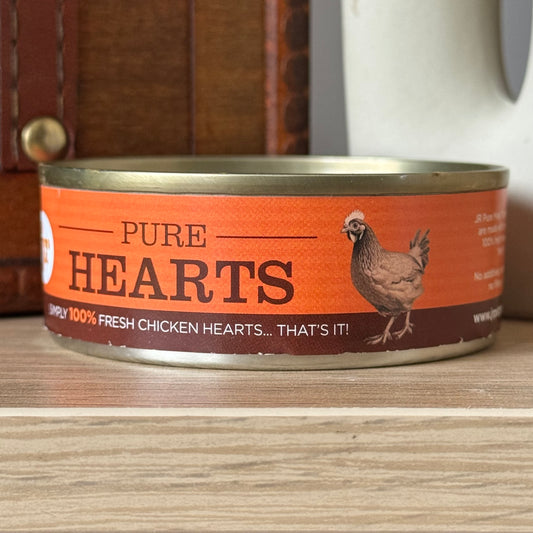JR Pet Products Meal Topper | Pure Chicken Hearts