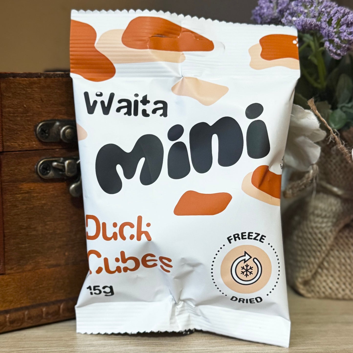 Waita Pets | Freeze Dried Mini Duck Cubes 15g