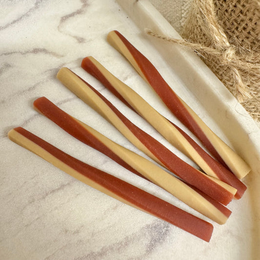Cranberry Candy Sticks