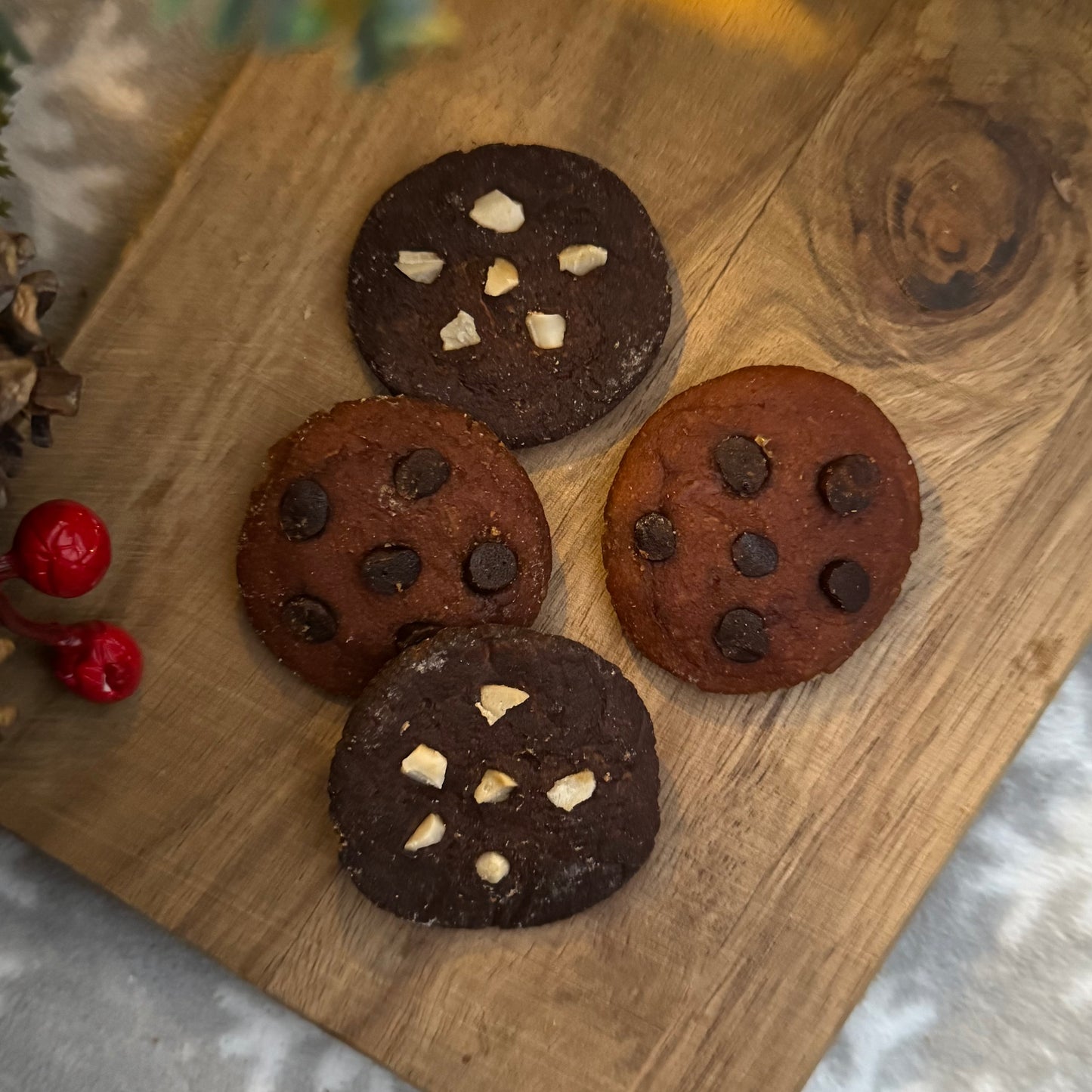 Chicken & Duck Christmas Cookies | 2 Pack