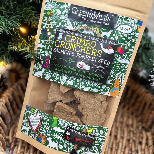 Green & Wilds | Crimbo Crunchers with Salmon & Pumpkin 150g
