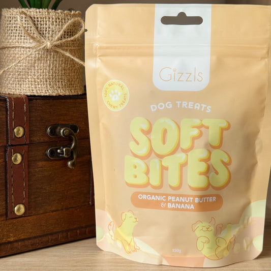 Gizzls | Peanut Butter & Banana Soft Bites 150g