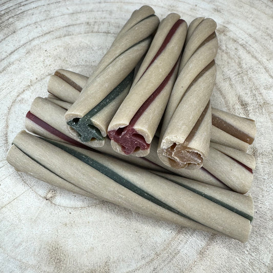Veggie Helter Skelter Chew