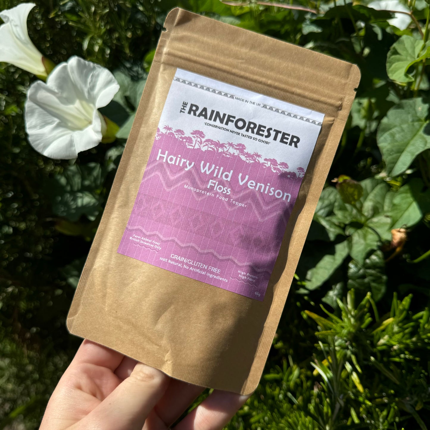 The Rainforester Hairy Wild Venison Floss 65g