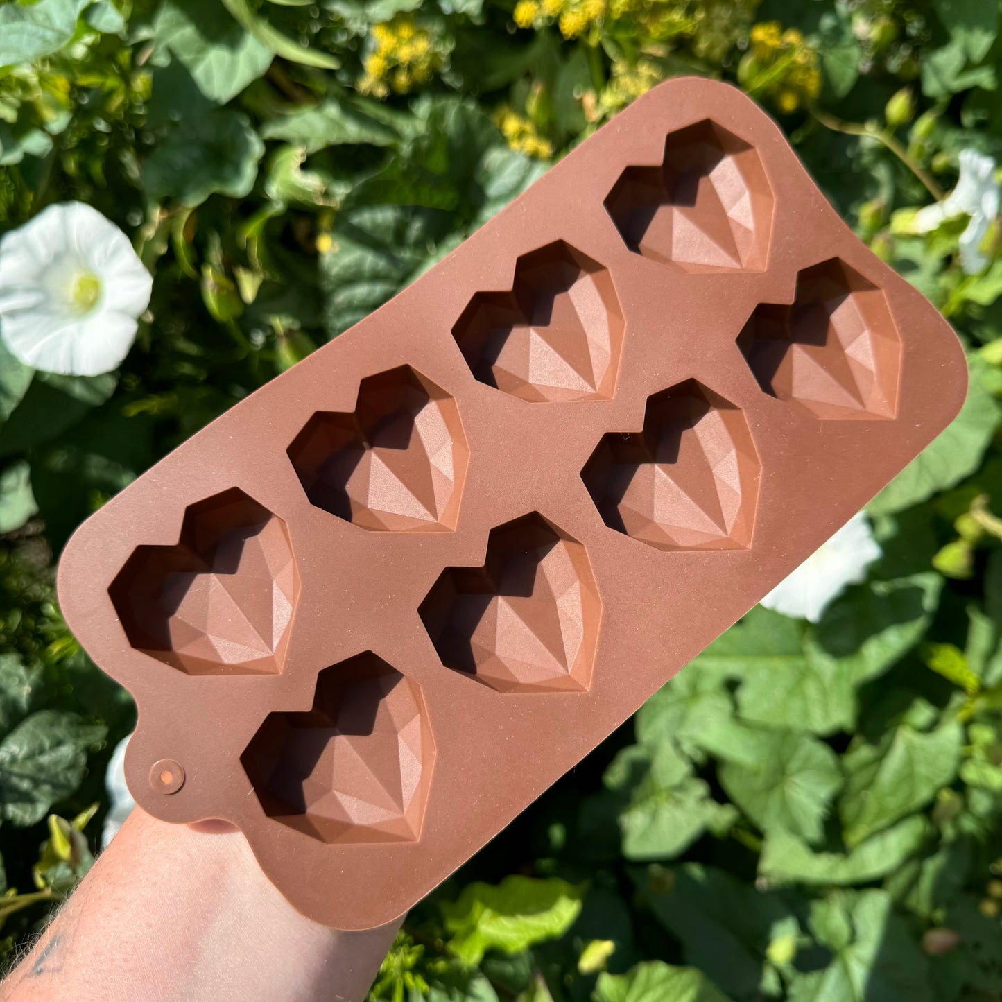 Geometric Heart Silicone Mould