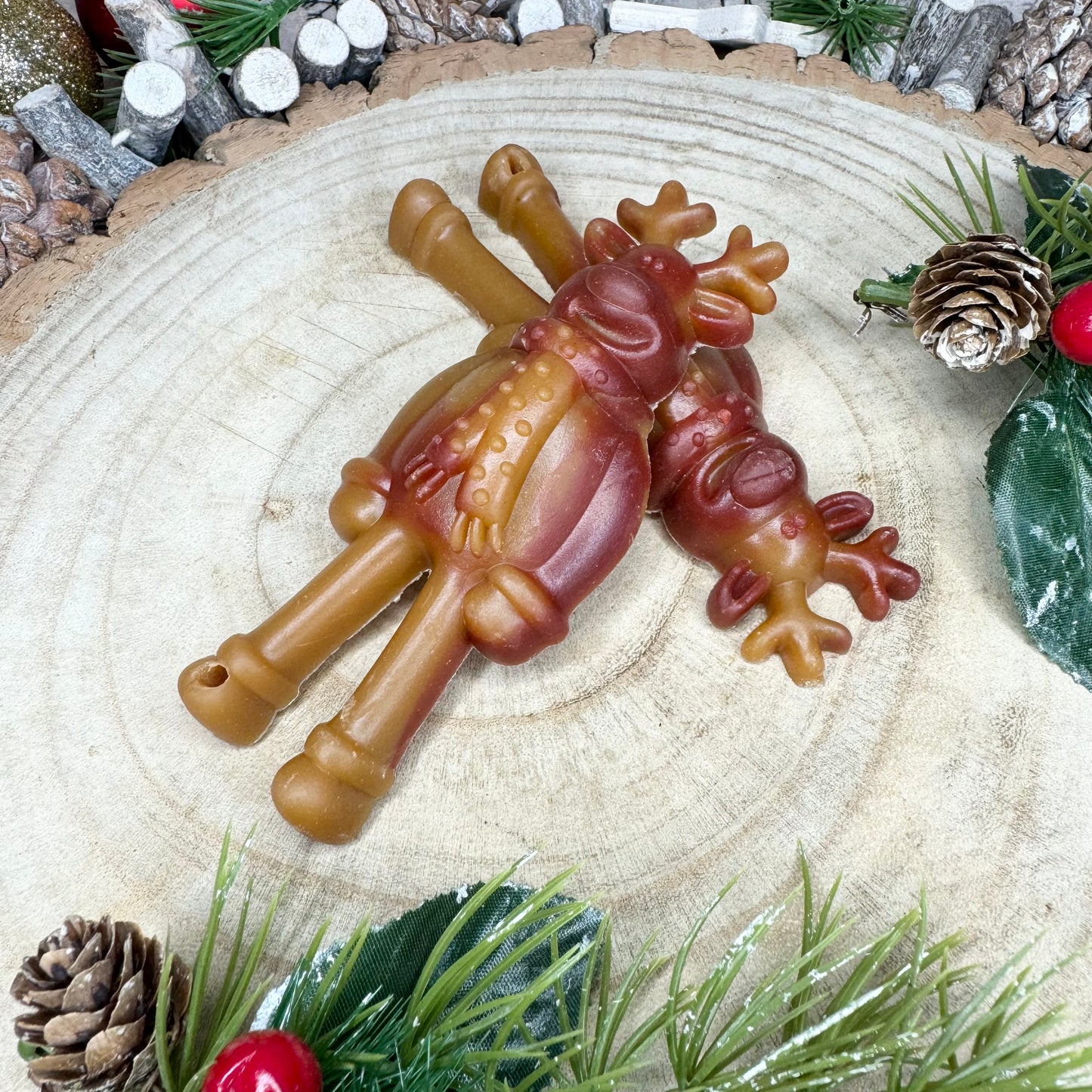 Christmas Veggie Dog Chew | Reindeer