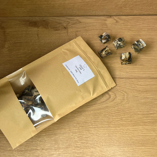 Fish Skin Cubes 100g