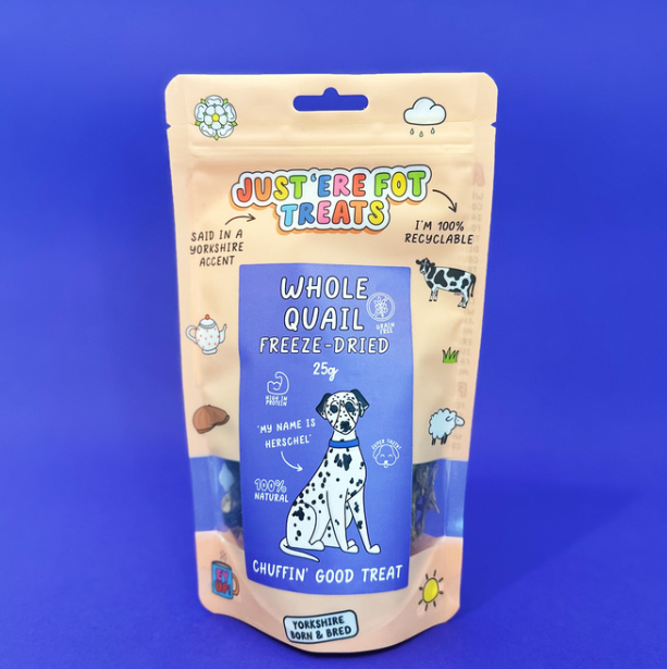 Freeze Dried Whole Quail 25g