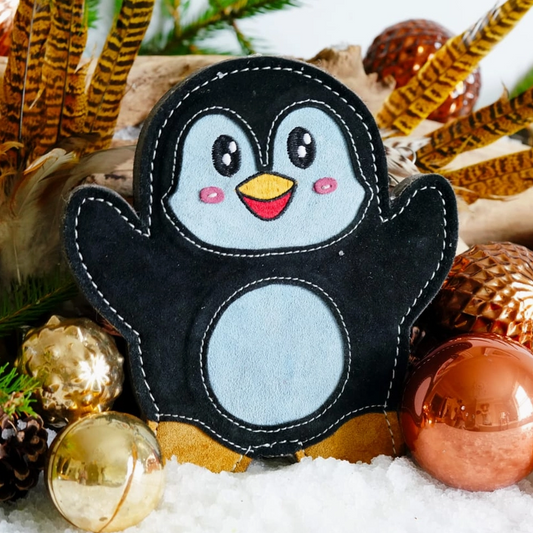 Christmas Poppy the Penguin | Eco Dog Toy