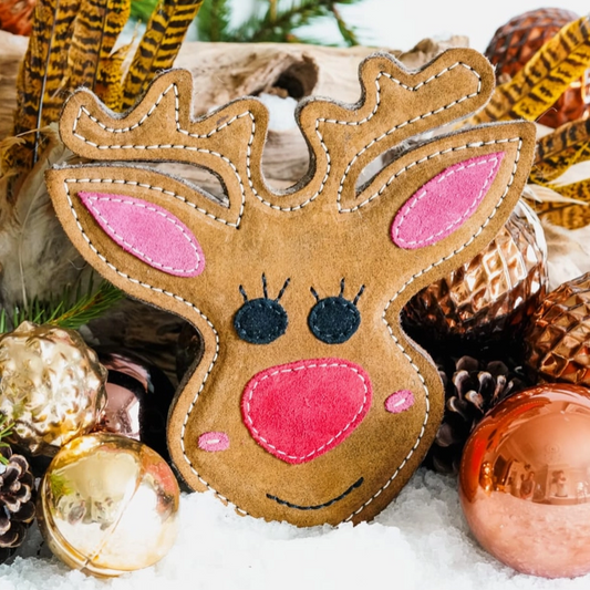 Christmas Rudy the Reindeer | Eco Dog Toy