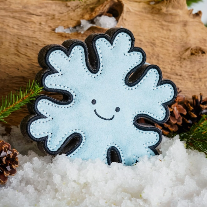 Flakey the Snowflake | Eco Dog Toy